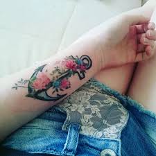 Maybe you would like to learn more about one of these? Tattoo Uploaded By Lea Anchor Tattoo Anchor Flowers Anchortatoo Beautifulart Firsttatoo Colorful 212752 Tattoodo