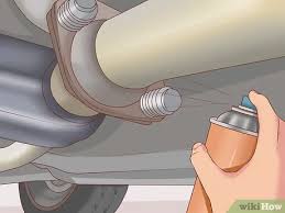 Scrub the area surrounding the leak with a steel toothed brush. 3 Ways To Fix A Broken Exhaust Pipe Wikihow