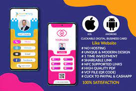 Sending your digital business card to a contact automatically captures their name and address. Design Clickable Digital Business Card Like Website By Mdnahid3982 Fiverr