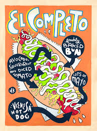 It can be twice the size of an american hot dog. Hot Dog Of The Week El Completo Serious Eats