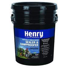 Henry 4 75 Gal Asphalt Emulsion Sealer And Dampproofer Roof Coating He107571 The Home Depot Roof Sealant Roof Coating Cool Roof