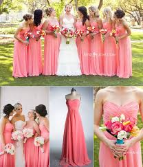 Women S Bridal Fabric Coral Bridesmaid Dresses Bridesmaid Wedding Bridesmaid Dresses