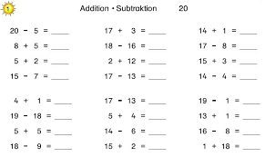 Übungsblätter für mathe ab der grundschule mit lösungen. 1 Klasse Mathe Aufgaben