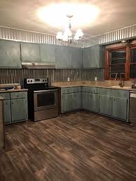 Diy Kitchen Makeover Painted Counters Backsplash Cabinets Epoxy Shabby Chic Kitchen Cabinets Chic Kitchen Diy Kitchen Cabinets