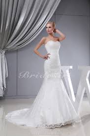 Check spelling or type a new query. Bridesire Meerjungfrau Linie Mermaid Stil Herz Ausschnitt Sweep Pinsel Zug Armellos Spitzen Hochzeitskleid Bdh1313 185 69 Bridesire