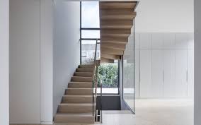 Also, all of your treads must be at least nine inches wide, measured 12 inches from where they are the narrowest. Zig Zag Winder Siller Stairs