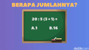 Ketika mereka disadarkan kecerobohannya oleh temannya, justru mereka malah cenderung menyalahkan soalnya. Tebak Tebakan Matematika Ini Sederhana Tapi Bisa Bikin Garuk Kepala