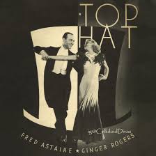 Top hat is a 1935 american screwball musical comedy film in which fred astaire plays an american dancer named jerry travers, who comes to london to star in a show produced by horace hardwick (edward everett horton). Fred Astaire And Ginger Rogers In A Publicity Poster For Top Hat 1935 Scan By Me Fred Astaire Ginger Rogers Musical Movies