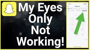 Is it saying 'tap to load'? Snapchat My Eyes Only Not Loading Working Youtube