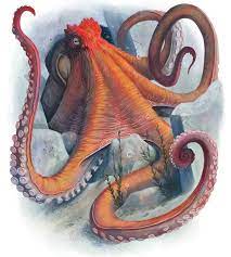 Giant Octopus By Dean Spencer Creature Picture Octopus Artwork