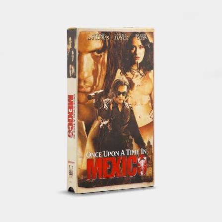 Once Upon a Time in Mexico VHS Tape – Retrospekt