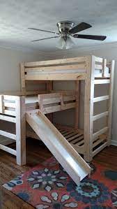 This bed is designed to take up minimal space leaving you plenty of works with the loft bed and the loft bed big bookcase plans. Popular Quotes And Sayings Bunk Bed With Slide Bed With Slide Diy Bunk Bed