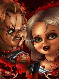 Chucky and Tiffany Childs Play" iPhone Case for Sale by buylove