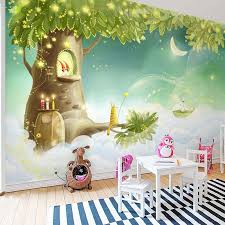Tout y va du papier peint aux couvertures, en passant par la literie et les oreillers pour former un look cohérent. Pas Cher Personnalise Photo Papier Peint 3d Reve De Bande Dessinee Enfants Chambre Salon Chambre Decorati Mural Wallpaper Custom Photo Wallpaper Mural Wall Art