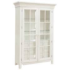 Samuel Lawrence Hampton Transitional White China Cabinet With Built In Lighting Rooms For Less China Cabinets