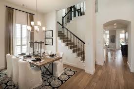 Highland Homes Plan 557 Model Home In Dallas Fort Worth Texas The Tribute Westbury Community Diningroom Home Highland Homes Home Builders