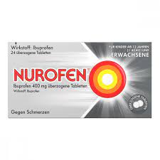 Nurofen Ibuprofen Uberzogene Tabletten Bei Kopfschmerzen 24 Stk