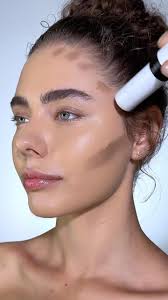 Ok I didn’t DISCOVER it. But I finally tried it 😂😭 , Makeup By Mario Soft  Sculpt stick! Am I late to the contouring party? 😅 Whatcha think? Model  @anyakolodinskaya , Makeup @chinchilla