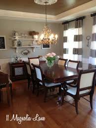 That is until last weekend when barry asked, when are you going to paint the dining room furniture and i said… if you will remove the cushions, i guess i'll paint the chairs today. White Chalk Painted Dining Room Table Monogrammed Chairs 11 Magnolia Lane
