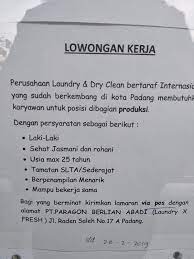 Contoh iklan lowongan kerja bahasa inggris dengan artinya. Ilmu Pengetahuan 1 Lowongan Kerja Terbaru Kota Padang