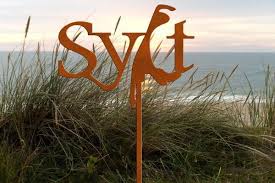Dekoschmiede Gartenstecker Sylt Gartendeko Rost