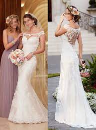 Das hochzeitskleid schließt keine zusätze wie handschuhe, hochzeitsschleier und die krinoline petticoat (zeigt auf die bilder). Kapelle Neu Weiss Elfenbein Spitze Hochzeitskleid Brautkleider Mermaid Gr 32 44 Kleidung Accessoires Hoch Kleider Hochzeit Hochzeit Kleidung Hochzeitskleid