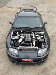 2,8 liter (125 kw) länge: Throttlestomper Toyota Supra Toyota Supra Mk4 Toyota Cars