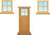 Front Window And Door