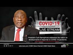 Ramaphosa is expected to provide an update on the government's strategies to manage the coronavirus pandemic. Watch Live President Cyril Ramaphosa Addresses The Nation