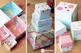 Tie with a ribbon once the gift has been placed inside. How To Make A Homemade Gift Box Video
