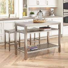 Maybe you would like to learn more about one of these? Small Stainless Steel Islands For The Space Savvy Modern Kitchen Stainless Steel Kitchen Island Kitchen Island Bar Kitchen Design
