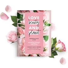 Keep Your Hair Vibrant And Shiny With Love Beauty And Planet Blooming Strength And Shine Murumuru Butter Rose 2 Minute Magic Beauty Planet Shining 2 Masque