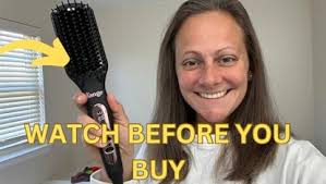 Amazon.com : Eva NYC Healthy Heat Straightening Brush with Ion and  Far-Infrared Technology, Salon-Worthy Brush for All Hair Types : Beauty &  Personal Care