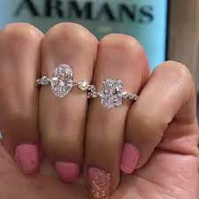 Diamonds Diary On Instagram Left Or Right Comment Your Fave Below Rin Princess Diamond Engagement Rings Dream Engagement Rings Wedding Rings Engagement