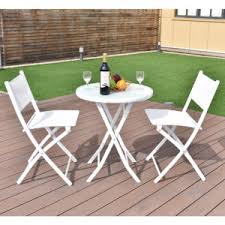 A lot of the designs created for everyday use are made from stainless steel so they will hold up for a long time. 3 Piece Folding Metal Bistro Sets Outdoor Patio Bistro Sets