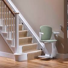 Bruno cre 2010 stairlift chair stair lift rail track w/gears aluminum 31. Indoor Chair Stair Lift Starla Stannah Stairlifts Power Operated Rotating