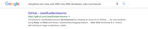google boolean search