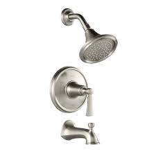 Kohler Elliston Single Handle 1 Spray Tub And Shower Faucet In Oil Rubbed Bronze Valve Not Included K R72783 4 2bz The Home Depot Kohler Elliston Tub And Shower Faucets Shower Tub