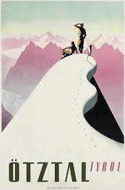 Art Is Not A Luxury It Is A Necessity Arthur Zelger Graphic Design Otztal Tyrol Vintage Ski Posters Travel Posters Vintage Travel Posters