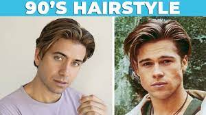 To take you back into the days, here are top 24 men hairstyles that rocked in. 90s Vintage Hairstyle Curtains Middle Part Men S Haircut Alex Costa Youtube