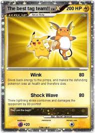 A tag team who preys together, stays together. Pokemon The Best Tag Team