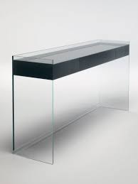 Luxury Living Room Console Tables Glass Furniture Acrylic Furniture Glass Console Table
