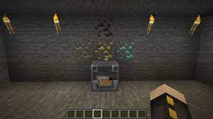 A blast furnace in a blast furnace can also be crafted from 11 cobblestone and 5 iron ingots and wood or coal as fuel if you don't blast furnaces were added in patch 1.14 of the java edition and 1.9 of the bedrock edition. Minecraft Blast Furnace Guide How To Make One Pc Gamer