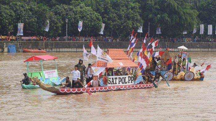 Ilustrasi: Tradisi Hias Perahu, Tangerang
