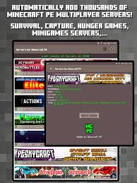 Your search for the best minecraft hunger games servers ends here. Fastest Server Minecraft Pe Survival