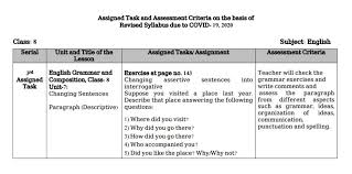 Maybe you would like to learn more about one of these? Class 8 English Assignment Answer 2021 English Grammar And Composition Class 8