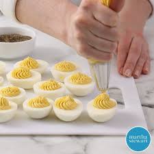 Martha stewart lives in my hometown. Martha Stewart On Instagram We Ve Hatched Some Delicious Flavor Combinations For De Easter Food Appetizers Martha Stewart Recipes Deviled Eggs Recipe Classic