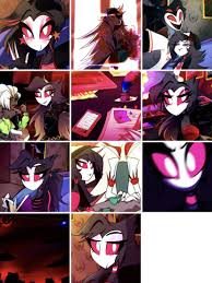 Pin By Nadiya Dyson On Stolas Octavia Hotel Art Cute Art Styles Girl Cartoon