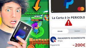 Ho MESSO la MIA CARTA di CREDITO come NOME su BRAWL STARS! *finito male*
