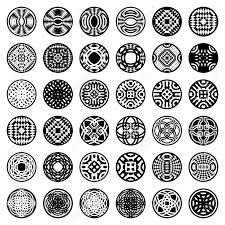 They are the structure of the work, and can carry a wide variety of messages. Patterns In Circle Shape 36 Design Elements Set 2 Vector Art Royalty Free Cliparts Vectors And Stock Illustration Image 11871551
